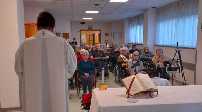 Valmadrera. Messa di Natale all’Opera Pia Magistris Messa di Natale opera pia valmadrera