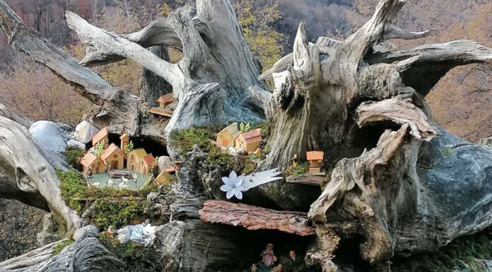 A Costa torna il tradizionale presepe con gli auguri del Cai Strada Storta Presepe Costa Cai Strada Storta