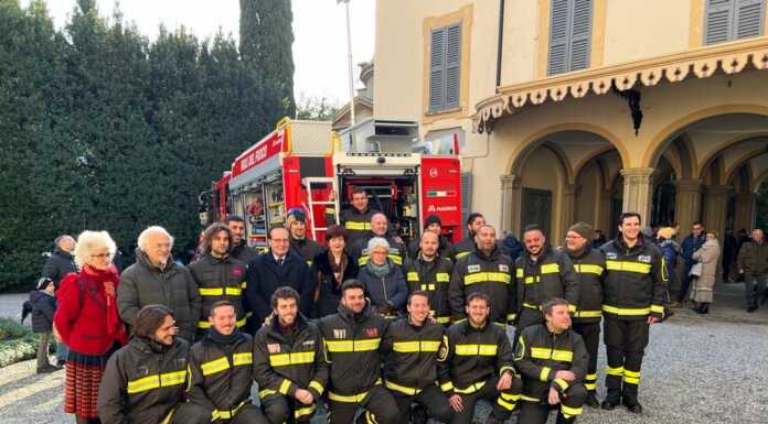 Valmadrera festeggia i Vigili del Fuoco e guarda alla nuova caserma