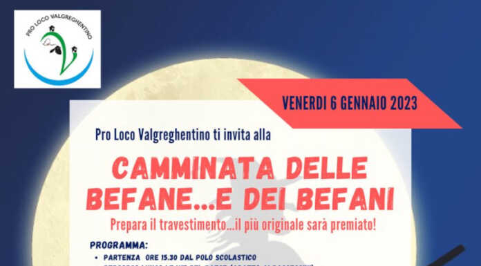 A Valgreghentino la “Camminata delle Befane… e dei Befani”