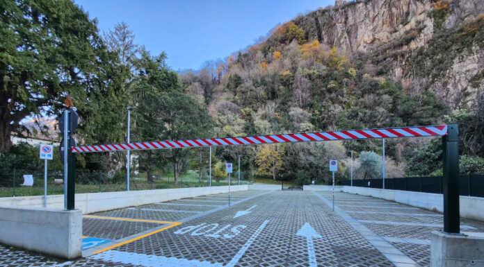 Dervio. Aperto nuovo parcheggio in via Duca d’Aosta Parcheggio Dervio via Duca d'Aosta