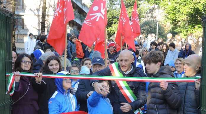 Inaugurato il parco sportivo ‘Eunice Kennedy Shriver’: “Uno spazio per i giovani”