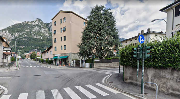 Frana e viabilità: spento il semaforo tra via Tonale, via Cernaia e via Caldone