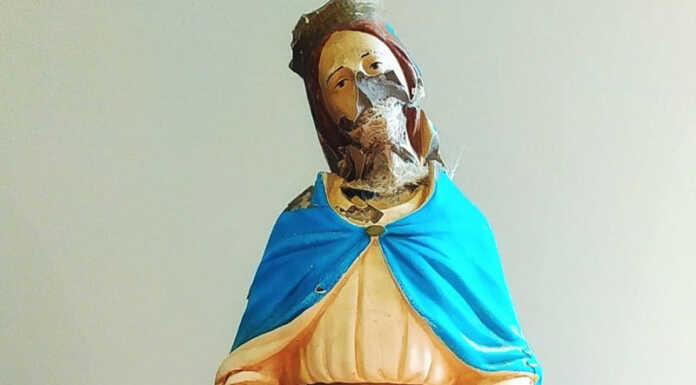 Sfregiata dall’Isis, la Madonna di Batnaya giunge nel lecchese