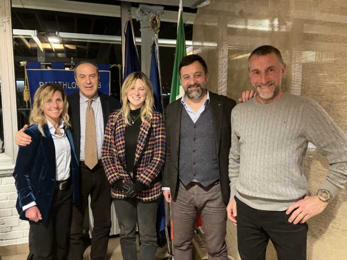 Antonella Crucifero, Dario Righetti, Alizé Piana, Andrea Mauri e Roberto Crippa