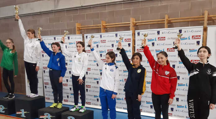 Scherma. Brava la sciabolatrice Ludovica Panzeri nella gara di Malo (Vi) Malo GPG Sciabola Circolo Scherma Lecco Panzeri