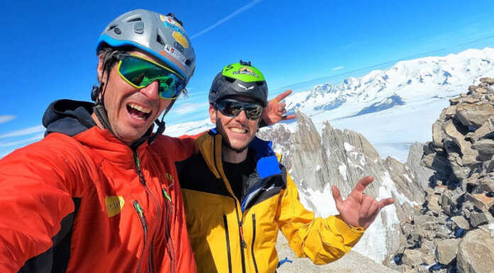 Alpinismo. Nuovo colpo di Della Bordella e Gheza sul Care Bear Traverse Matteo Della Bordella e Leo Gheza