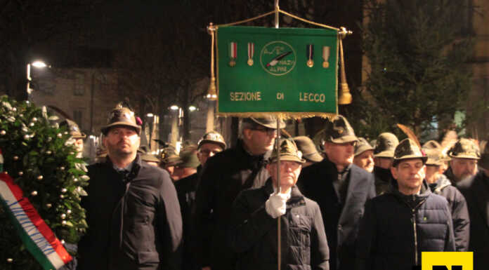 Merate, gli alpini ricordano la battaglia di Nikolajewka: “Valori sempre attuali”