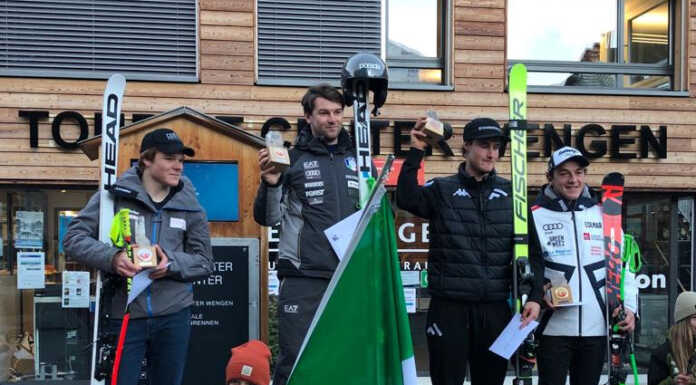 Sci, Coppa Europa. Molteni (SC Lecco) vince il Super G di Wengen Nicolò Molteni primo posto Super G coppa europa Wengen gennaio 2023