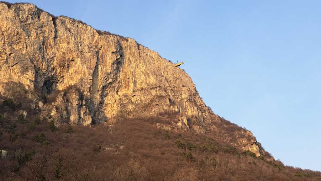Incidente montagna scalatore San Martino Lecco