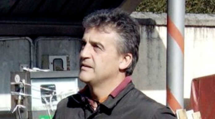 I Vigili del Fuoco di Lecco salutano Sergio Corgnali in pensione dopo 37 anni di servizio Sergio Corgnali