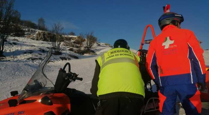 Paura per un incidente sulle piste di Bobbio, coinvolti due giovani