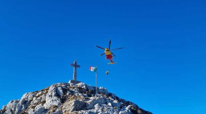 Cade e picchia la testa in vetta al Resegone, interviene l’elisoccorso elisoccorso croce resegone