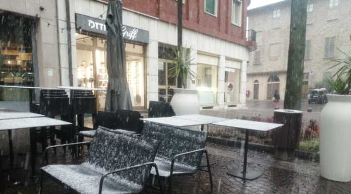 Torna la neve a quote basse, fiocchi anche a Merate