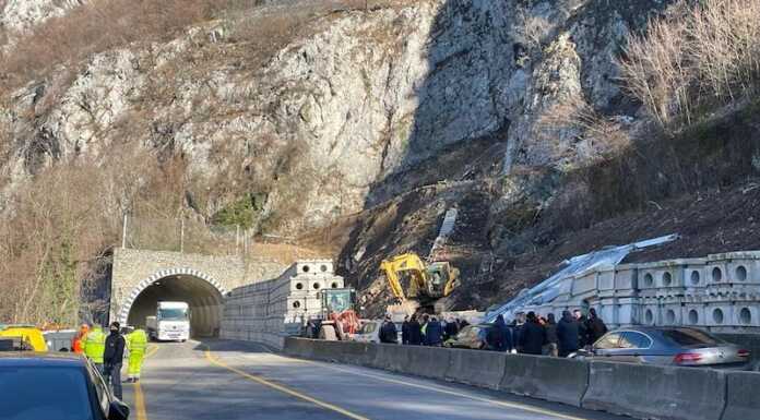 Nuova Lecco-Ballabio chiusa temporaneamente in discesa per lavori da parte di Anas riapertura nuova lecco ballabio