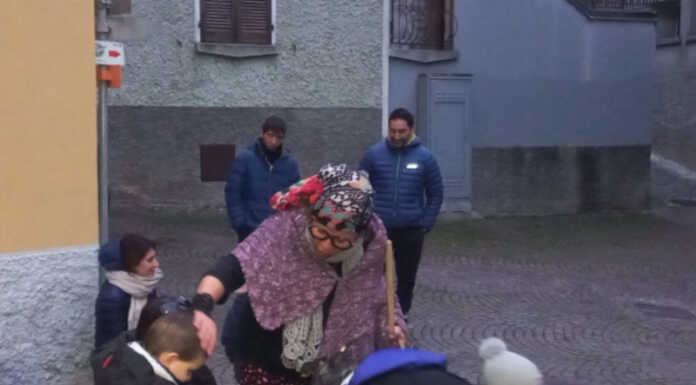 Epifania, befana in ‘tour’ tra le frazioni di Perledo Befana a Perledo