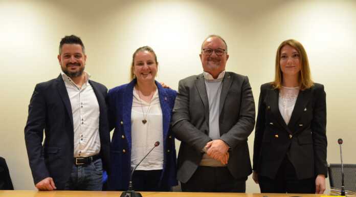 Elezioni regionali. Il Terzo Polo presenta i candidati: “Siamo il partito del fare” Franco Limonta, Daniela Rusconi, Lorenzo Riva, Eleonora Lavelli