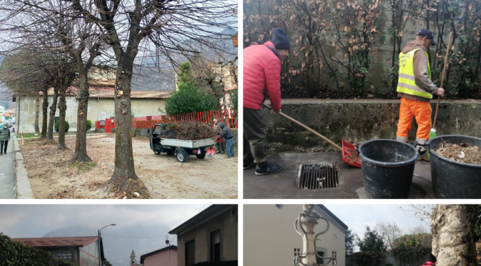 Cantonieri di Comunità: interventi alle scuole e sul lungolago