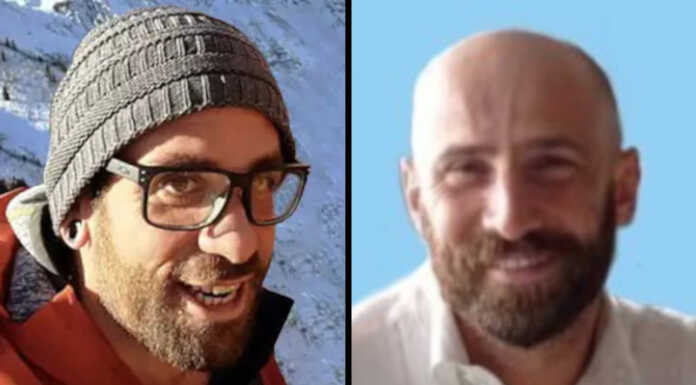 Morti sul Grignone, lutto cittadino nel giorno dell’addio a Christian e Riccardo Christian Cornago e Riccardo Farina morti sul Grignone