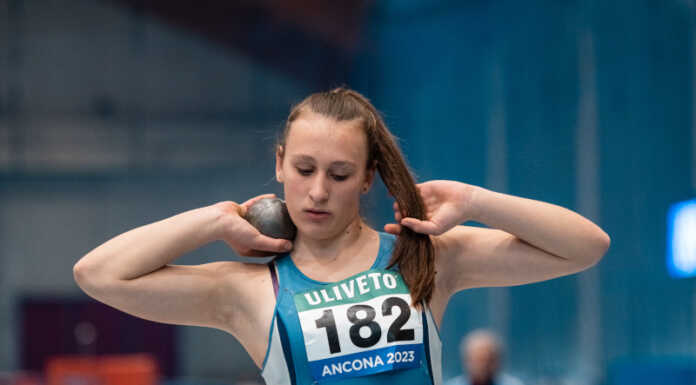 Titolo italiano per Elisa Dozio nel lancio del peso indoor Allieve Elisa Dozio