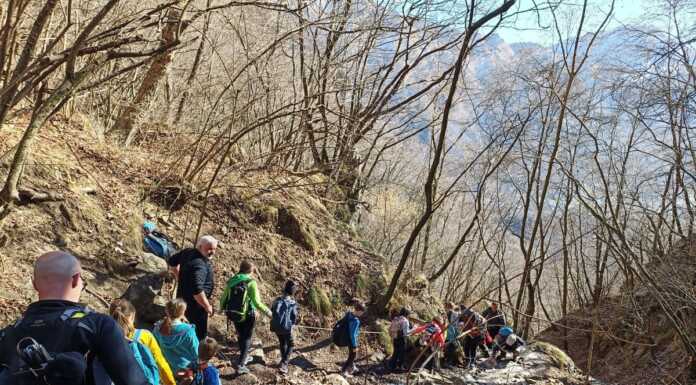 Monte Barro e Liguria, i prossimi appuntamenti col Cai Ballabio Un'immagine di archivio delle uscite del Cai Ballabio