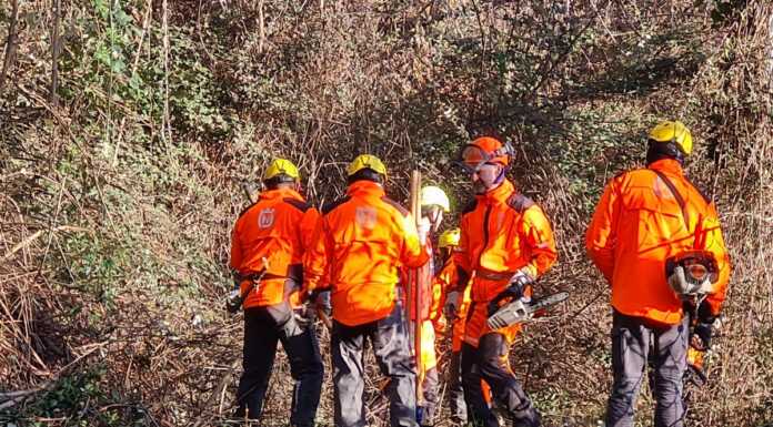 Rancio. Ancora al lavoro il Gruppo antincendio boschivo Monte Medale