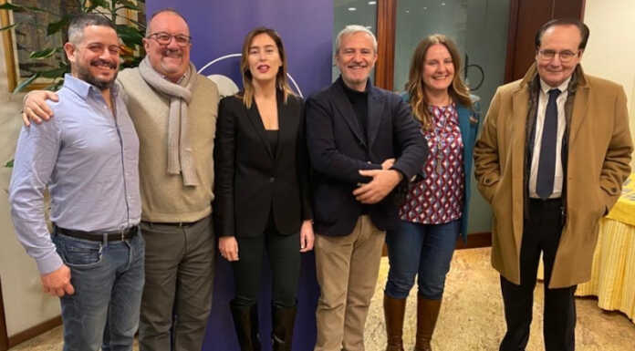 Regionali. Maria Elena Boschi a Merate a sostegno dei candidati del Terzo Polo Maria Elena Boschi a Merate