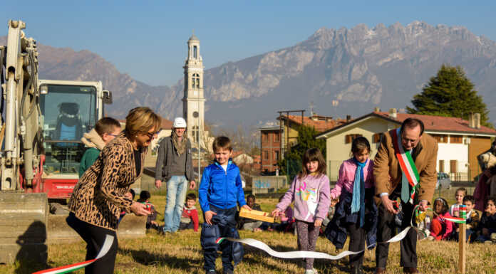 Valmadrera, via ai lavori per la realizzazione del nuovo parco urbano