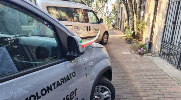Lierna con Auser attiva un servizio auto gratuito per anziani e fragili auser_valle_san_martino_inaugurazione_mezzi