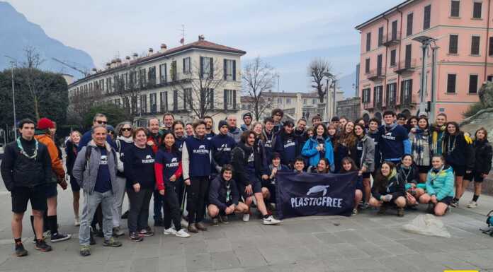 Plastic Free e scout insieme per ripulire dalla plastica le sponde del lago clean_up_plastic_free_lecco_20230219