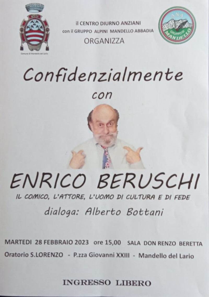 Locandina Enrico Beruschi Mandello