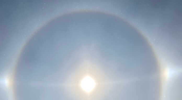 Arcobaleno ‘a tutto tondo’ a Bobbio, le foto di Renato Valsecchi e Arnaldo Piazza Arcobaleno a 360° Piani di Bobbio