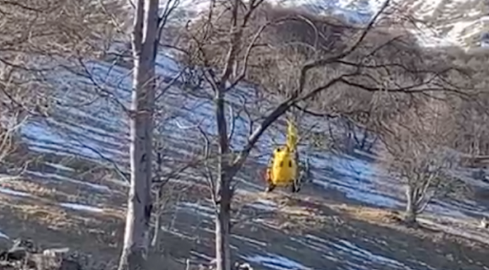 Incidente in montagna. Escursionista soccorso, il video del recupero elisoccorso pialeral