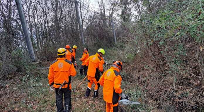 Rancio. Squadra antincendio al lavoro sotto la neve, nuova uscita domenica squadra_antincendio_rancio