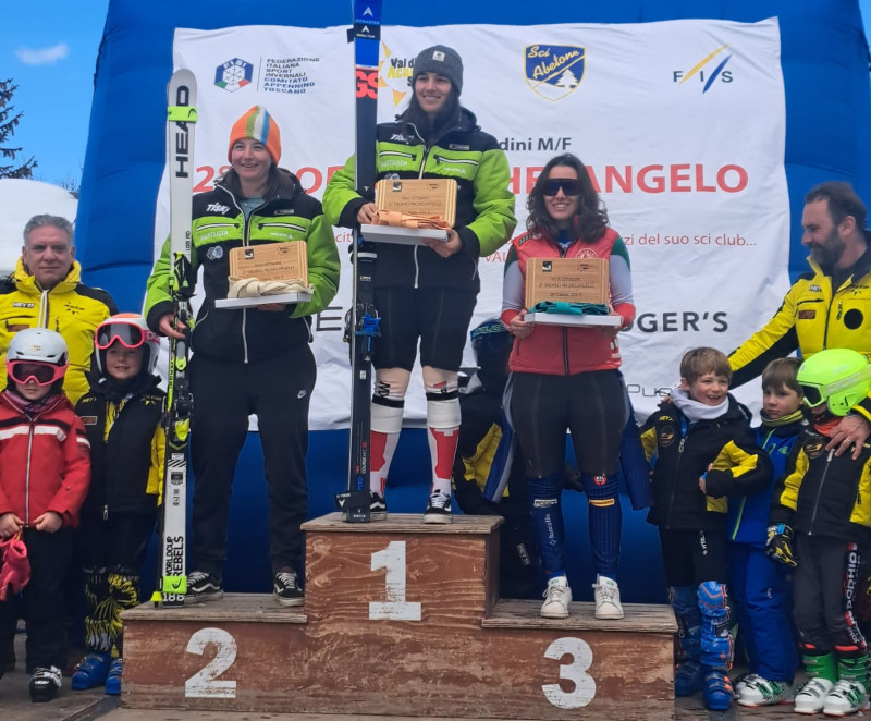 Diana Camozzini 3^ nello Slalom Gigante di Domenica