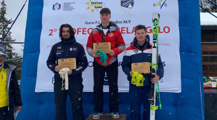 Sci Club Lecco. Ottimi risultati per il team Giovani all’Abetone Abetone Luca Bianchi primo GS lunedi