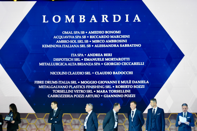 Confapi premiate Lombardia