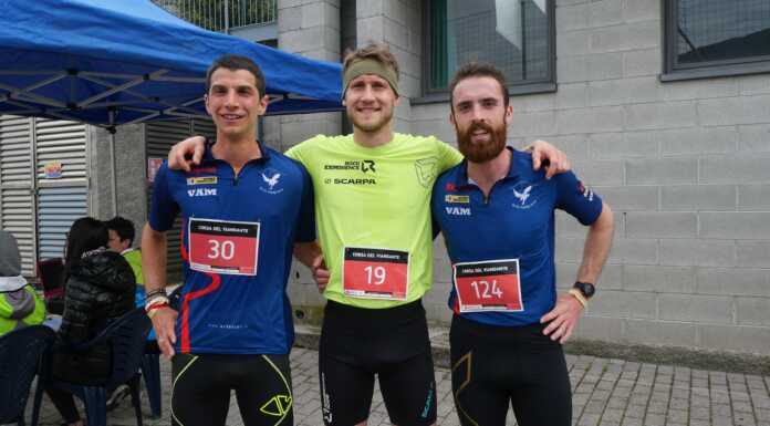 Lorenzo Beltrami e Chiara Fumagalli vincono la Corsa del Viandante Corsa del Viandante 2023 podio maschile