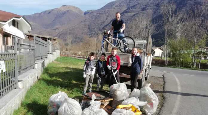 Valsassina: successo per la manifestazione “Introbio pulita”