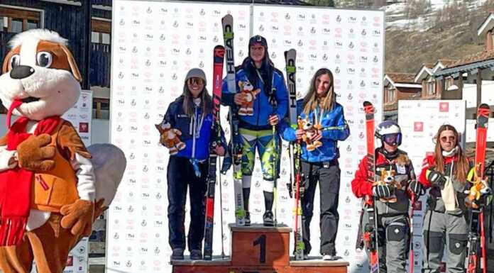 Sci. Campionati Italiani Juniores: Parravicini (SC Lecco) argento nel Gigante Sofia Parravicini