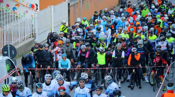 Le immagini della Randolario 2023, oltre seicento ciclisti al via Randolario 2023
