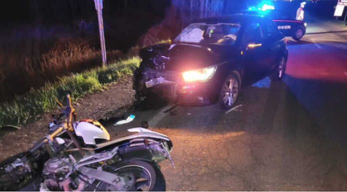 Incidente a Renate: grave motociclista 24enne lecchese