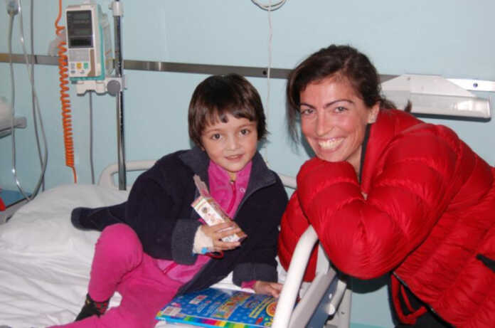 Sakina e Annalisa Fioretti ai tempi dell'operazione nel 2013