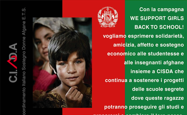 Merate: con Ora Basta il banchetto a supporto delle ragazze afghane