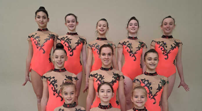 Ritmica. Brave le atlete della Zanetti alla prima prova regionale ACSI Solbiate con Cagno Ritmica Zanetti Silver