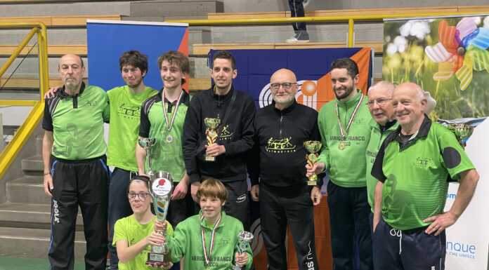 Tennistavolo, Valmadrera si aggiudica il campionato provinciale CSI