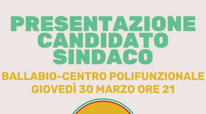Ballabio Futura. Elezioni comunali, Tranquillo Doniselli si presenta Presentazione Tranquillo Doniselli Ballabio Futura