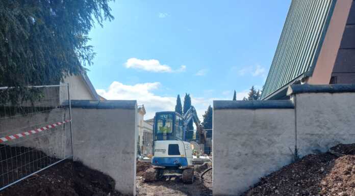 Valmadrera, lavori al cimitero monumentale: un nuovo ingresso