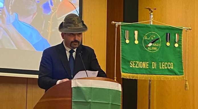 Alpini, Emiliano Invernizzi è il nuovo presidente della sezione di Lecco