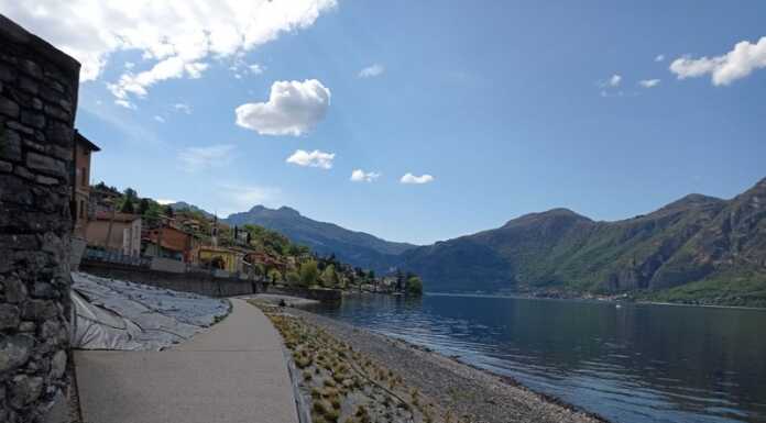 Mandello. Lungolago di Olcio, ancora movimenti sul secondo lotto Lungolago Olcio